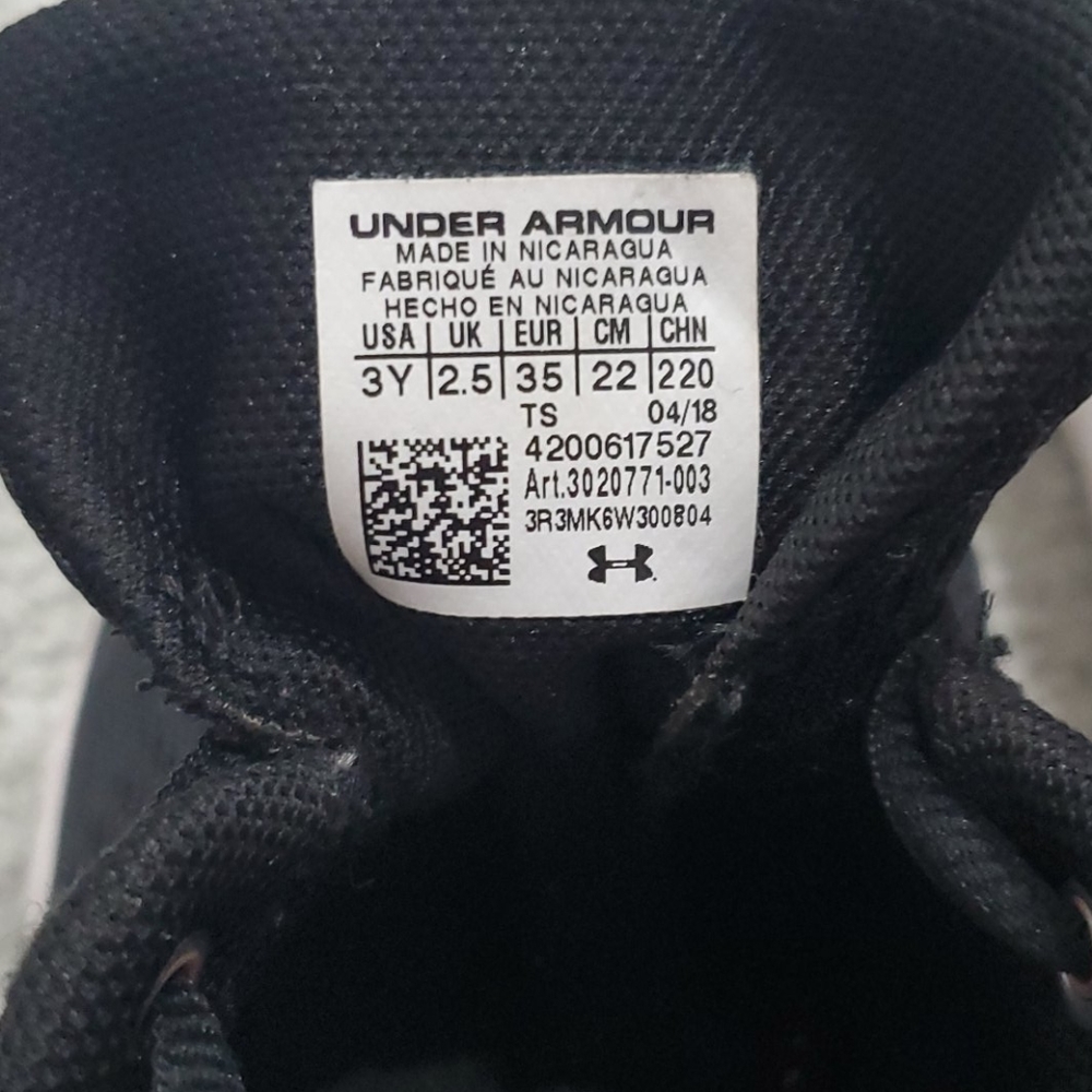 boys under armour sneakers - Picture 3 of 3
